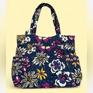 Vera Bradley African violet tote